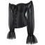 Корсет Star Night Off Shoulder Long Sleeves Corset, черный - Фото №11