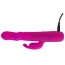 Вибратор с ротацией XouXou Rotating Pearl Rabbit Vibrator, розовый - Фото №10