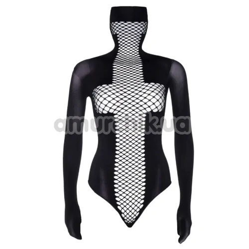 Боді Leg Avenue Masked Teddy, чорне