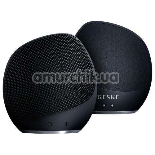 Ультразвуковая щетка для тела Geske Sonic Body Brush 7 in 1, черная - Фото №1