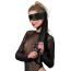 Повязка на глаза Guilty Pleasure Premium Collection Satin Blindfold, черная - Фото №1
