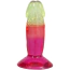 Фалоімітатор Doc Johnson Crystal Jellies Classic Dong 4.5, різнокольоровий - Фото №4
