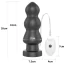Анальна пробка з вібрацією Lovetoy Vibrating Anal Rigger, чорна - Фото №5