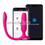 Анальна пробка з вібрацією Lovense Lush Anal, рожева - Фото №1