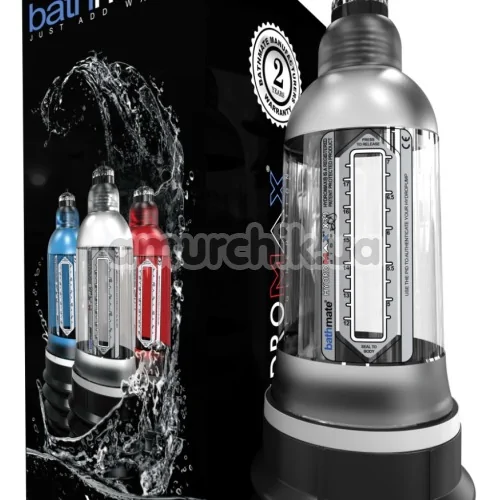 Гидронасос для увеличения пениса Bathmate Hydromax X30 Wide Boy, прозрачный