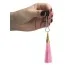 Зажимы для сосков LoveToy Bondage Fetish Glamor Tassel Nipple Clamp, розовые - Фото №4