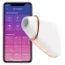 Симулятор орального сексу з вібрацією для жінок Satisfyer Love Triangle, білий - Фото №2