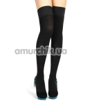 Чулки Star Night Black Bow Tie Stockings, черные - Фото №1