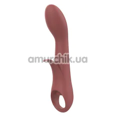 Вібратор Nude G-Spot Duo Vibrator Sierra, червоний - Фото №1