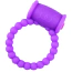 Виброкольцо для члена Hision Beads Ring, фиолетовое - Фото №1
