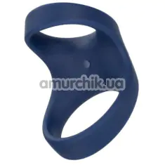 Виброкольцо для члена Viceroy Rechargeable Max Dual Ring, синее - Фото №1