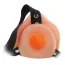 Подвійний страпон Lovetoy Unisex Hollow Double Penetrator 6, тілесний - Фото №4