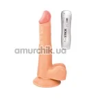 Вибратор Real Stick Nude 6.7 ровный, телесный - Фото №1