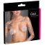 Украшения для сосков Cottelli Accessoires Nipple Stickers Square, серебряные - Фото №6