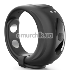 Віброкільце Dorcel Fit Vibe Ring, чорне - Фото №1