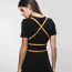 Портупея Bijoux Indiscrets Maze Multi-Way Body Harness, коричневая - Фото №4
