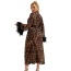 Пеньюар Star Night Sexy Leopard Long Sleeve Robe, леопардовий - Фото №6