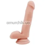 Фалоімітатор Mister Dixx Dual Density 7.1 Real Dildo, тілесний - Фото №1