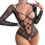 Боді JSY Sexy Lingerie WW7203, чорне - Фото №3