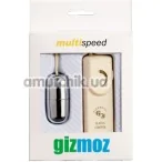 Віброяйце Vibro Bullet сріблясте - Фото №1
