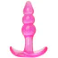 Анальная пробка Trinity Vibes Bubbles Bumpy Starter Anal Plug, розовая - Фото №1