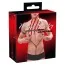 Зажимы для сосков с эрекционным кольцом Bad Kitty Naughty Toys Silicone Cock Ring & Clamps, черные - Фото №7