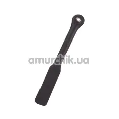 Шльопалка Leather Paddle чорна - Фото №1