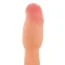 Насадка-удлинитель пениса Cyberskin 3 Transformer Penis Extension, телесная - Фото №4