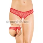 Трусики-стринги женские G-String (модель 2446), красные - Фото №1