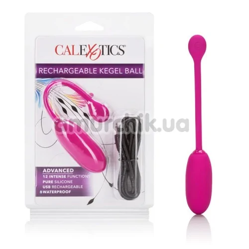Виброяйцо Rechargeable Kegel Ball, розовое