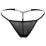 Трусики-стринги Star Night Rhinestone Panties With Crystals, черные - Фото №7