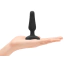 Анальная пробка с вибрацией B-Vibe Vibrating Novice Plug, черная - Фото №4