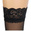 Чулки Star Night Lace Stockings With Line, черные - Фото №7