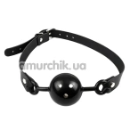Кляп DS Fetish Breathable Ball Gag, чорний - Фото №1