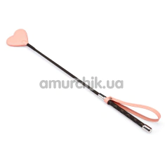 Стек Liebe Seele Dark Candy Riding Crop, рожевий - Фото №1