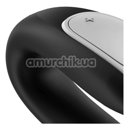 Вибратор Satisfyer Double Fun Partner Vibrator, черный