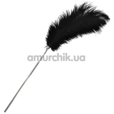 Перышко для ласк Taboom Feather Tickler, черное - Фото №1