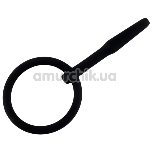 Уретральная вставка Penis Plug No. 02, черная