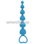 Анальний ланцюжок Guity Toys Emotion Anal Beads, блакитний - Фото №1
