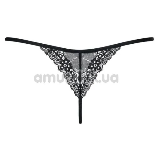 Трусики-стринги Obsessive Intensa Thong, черные