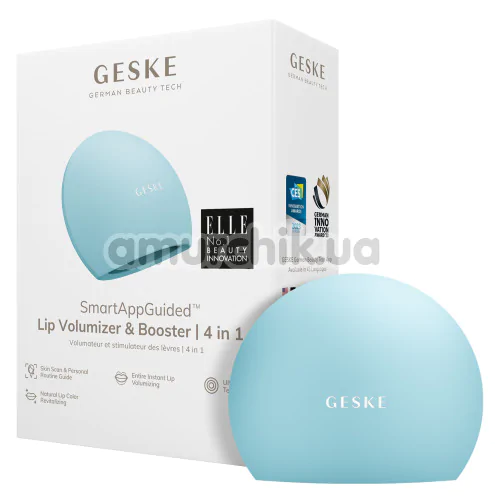Устройство для увеличения объема губ Geske Lip Volumizer & Booster Big 4 in 1, бирюзовое