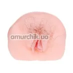 Реалистичная вагина+анус Realistic Vagina&Ass с вибрацией - Фото №1