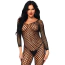 Комбинезон Leg Avenue Lycra Ringo Hole Long Sleeves Bodystocking, черный - Фото №3