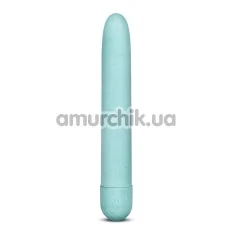Вібратор Blush Gaia Eco Aqua, бірюзовий - Фото №1