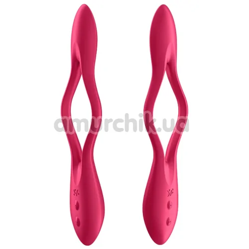 Вібратор Satisfyer Elastic Joy, червоний