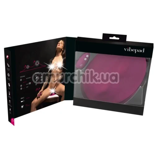 Вибромассажер VibePad, розовый
