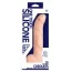 Вибратор One Touch Silicone 8, телесный - Фото №3