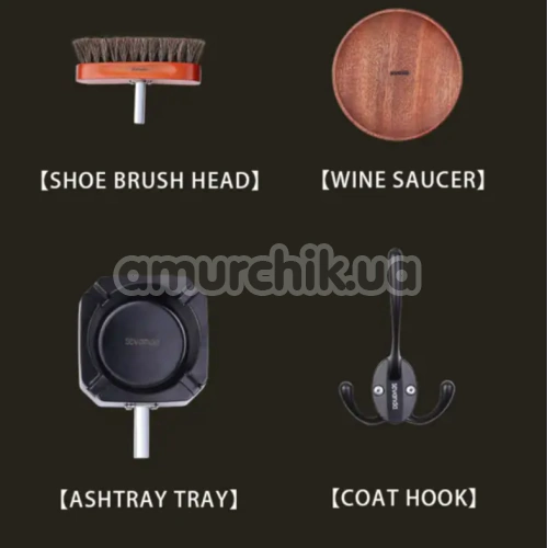 Набір для домінування Lockink Sevanda Objectification Human Furniture Set, коричневий