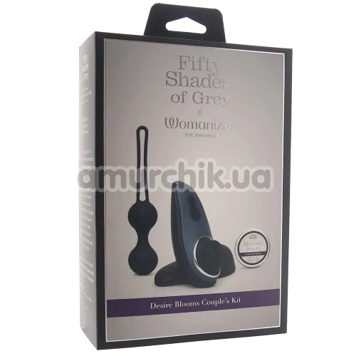 Набор Fifty Shades of Grey x Womanizer Desire Blooms Couple's Kit