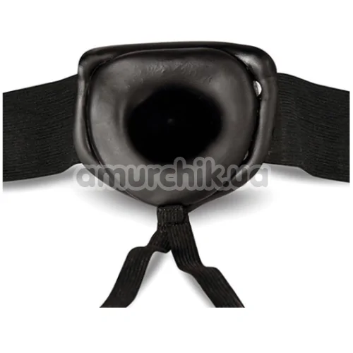 Полый страпон Dr. Skin 7 Hollow Strap-On, черный